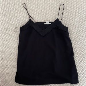 Black tank top